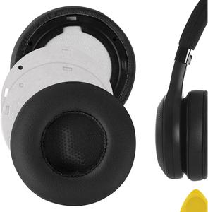 Coussinets d'oreille de remplacement pour casque à réduction de bruit adaptatif <span class=keywords><strong>JBL</strong></span> E45 <span class=keywords><strong>E45BT</strong></span> E35 E35BT avec mousse à mémoire de forme d'isolation phonique - Product Image 2