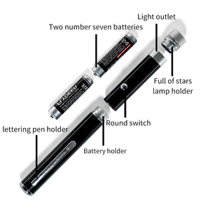Con trỏ <span class=keywords><strong>laser</strong></span> màu xanh lá cây với đầu chiếu 13 trong 1, nhiều mẫu để ngắm sao, thiên văn học và vui chơi ngoài trời - Product Image 3