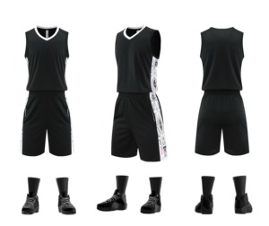 Tenue de basketball entièrement sublimée, vêtements de sport d'été, maillot personnalisé, vêtements de basketball – Vente chaude - Product Image 4