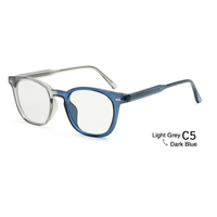 Nuevas Gafas de Sol Fotocromáticas de Moda con Montura Redonda de Acetato Inyectado que Cambian de Color para Exteriores 2025