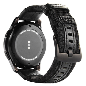 <span class=keywords><strong>Correa</strong></span> de Nailon y Cuero Genuino de 20/22 mm para Reloj Watch4/ GT2/3/Huami <span class=keywords><strong>GTR</strong></span> - Product Image 3