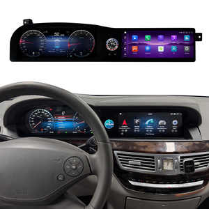 Écran double ZWNAV 12,3 pouces pour <span class=keywords><strong>Mercedes</strong></span> Benz W221 2006-13, Android 13, GPS, tableau de bord, autoradio multimédia, cluster numérique, horloge intelligente - Product Image 1