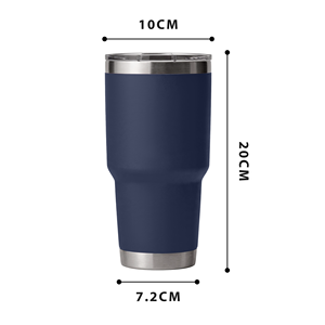 Custom logo Powder Coated Regular Stainless Steel Tumbler Powder Coated <b>Double</b> <b>Wall</b> Coffee 30oz 20 oz Travel Car Mugs Tumblers - Product Image 2