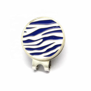 Marcador de Pelota de Golf Magnético con Clip, Diseñ<span class=keywords><strong>o</strong></span> de Sonrisa Espeluznante, Metal en Blanco Personalizable, Clip Magnético para Gorra de Golf, Grabado Láser en Blanco para Gorra de Viaje - Product Image 6