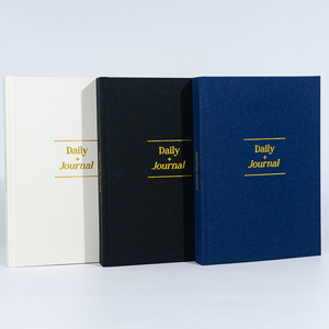 Fabric <strong>Diary</strong> <strong>Personalised</strong> Notebook Custom Hardcover Linen Journal Notebook Planner <strong>Diary</strong> Journal - Product Image 5