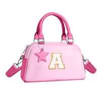 Mini sac en cuir PU pour filles de 4 à 12 ans Nouveau design Cadeaux d'anniversaire Sac à main pour les vacances d'anniversaire ou un usage quotidien