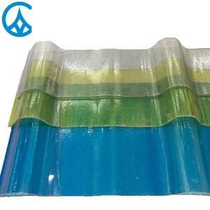 Feuille Ondulée De <span class=keywords><strong>Polycarbonate</strong></span>. Panneau De <span class=keywords><strong>Toiture</strong></span> En Plastique Tuile Transparente, panneau solaire Transparent - Product Image 3
