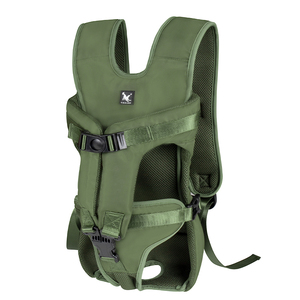 Mochila transportadora de mascotas Fashion Legs Out con cierre de cremallera de poliéster, bolsa de viaje segura para perros pequeños y medianos - Product Image 4