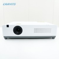 Projecteur laser 3LCD Roly 6000 lm haute luminosité HD 3D, projecteur commercial pour exposition, projecteur pour l'éducation et les conférences