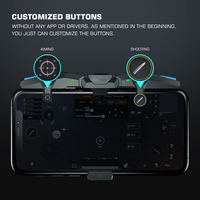 Manette de jeu mobile GameSir F4 Falcon PUBG, manette de jeu Plug and Play pour iPhone / Android, latence nulle pour Call of Duty
