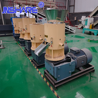 Machine à fabriquer des granulés de sciure de bois à matrice plate certifiée CE, fabriquée en Chine, petit pelletiseur de biomasse