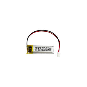 Batería de Iones de Litio 501030 de 120 mAh y 3.7 V, Personalizada de Fábrica, Recargable, de Alta Capacidad, Celda de Polímero Lipo - Product Image 1