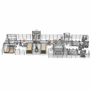 Ligne d'emballage automatisée avec machine de cerclage intégrée pour l'emballage final des panneaux photovoltaïques - Product Image 1