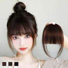 Full Bang Top Cover Hair Dress Remy Human Hair extension di alta qualità - Product Image 1