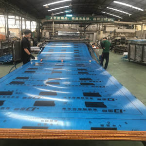 Plaque alvéolaire en polycarbonate pour toiture, résistante aux chocs, traitée anti-<span class=keywords><strong>UV</strong></span>, ignifuge, isolation thermique, format 4x8 - Product Image 5