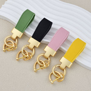 Portachiavi a T Corto in Metallo per Veicoli Elettrici, Accessorio da Uomo, Ciondolo Portachiavi Inciso - Product Image 3