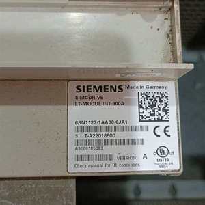 Module d'alimentation SIMODRIVE 611 Série 6SN1123 6SN1123-1AA00-0JA0 0JA1 0KA1 0LA2 0LA3 Neuf Original - Product Image 1