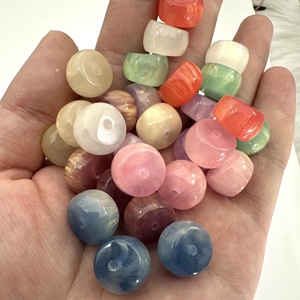Resin Barrel Beads Drumstick Shape 8mm DIY Jewelry Making Materials For <b>Bracelet</b> Necklace Crafting - Product Image 4