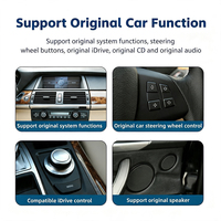 Radio Mobil Layar IPS 8,8 inci untuk BMW X5/X6 E70/E71 2007-2013 dengan Audio Hi-Res, Penyimpanan 8GB+128GB, CarPlay & Android Auto