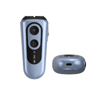 Répulsif à ultrasons pour chiens, rechargeable par USB-C, écologique, sûr, autonomie de 25 jours, 5 bandes de fréquences sautantes/LED stroboscopique