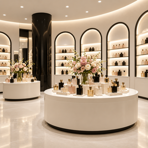 Diseño Interior de Tienda de Perfumes de Lujo, Muebles de Exhibición Personalizados para Tienda de Fragancias - Product Image 4