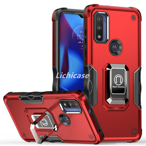 Lichicase, nueva funda de teléfono con soporte de anillo giratorio a la moda para Motorola <span class=keywords><strong>Moto</strong></span> G Play 2023, funda antideslizante - Product Image 1
