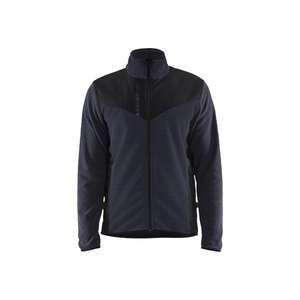 BLAKLADER - 594225368699XXXL Veste tricotée Softshell Dark navy/Black - EAN 7330509852446 WORK JACKETS - Product Image 1