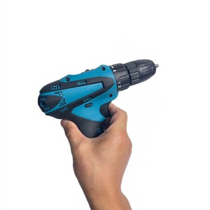 12V Lithium Ion Electric Drill Variable Speed <b>Brush</b> Motor Household Cordless <b>Power</b> Drill Set - Product Image 2