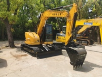 Mini-excavatrice Caterpillar d'occasion Cat308C de 8 tonnes, fabriquée au Japon, en excellent état, à Shanghai