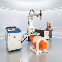 Robot de Programación Sencilla para Revestimiento Láser con Posicionador para Revestimiento de Superficies Metálicas Resistentes a la Corrosión / Válvulas de Motores Marinos