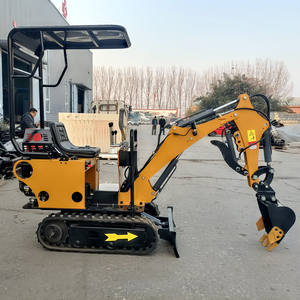 800kg Full Hydraulic Earth Moving Machinery Loader 4x4 Retroexcavadora Excavadora Equipo pesado Mini Loader con - Product Image 5