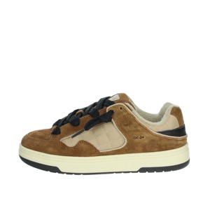 Baskets basses W411-SK-NY-CU en cuir - Product Image 1