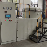 Four de graphitisation sous vide ZHONGYI 3000°C à haute température, contrôlé par PLC, pour le graphite, les nanotubes de carbone et les applications industrielles céramiques