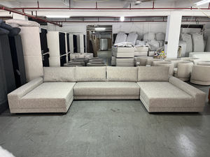 Witte luxe hoekbank moderne design, 3-zits moderne hoekbank, L-vormige banken voor de woonkamer - Product Image 6