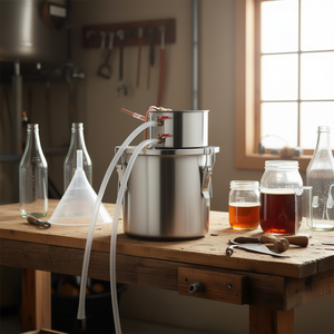Kit de Destilación de Acero Inoxidable de 3 Galones para Elaboración Casera de Alcohol, Agua y Vino - Product Image 2