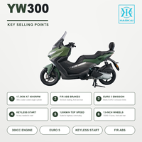 Vente en gros usine – Moteur monocylindre 300cc 4 temps refroidi par eau, freins ABS avant et arrière, vitesse maximale 120 km/h, EURO 5 pour adultes