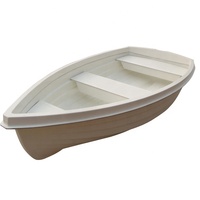 Bateau en fibre de verre de haute qualité de 2,7 m, nouveau design, bateau de sport marin en fibre de verre