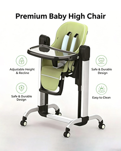 <span class=keywords><strong>Chaise</strong></span> haute multifonctionnelle 3 en 1 réglable en hauteur sur 6 positions, <span class=keywords><strong>chaise</strong></span> haute pour bébé, <span class=keywords><strong>chaise</strong></span> haute à bascule pour bébé - Product Image 2