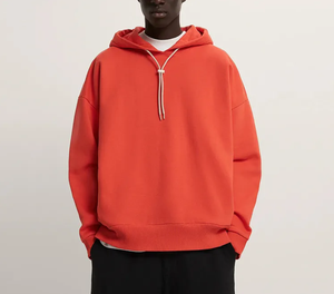 เสื้อกันหนาวมีฮู้ดของผู้ชายไซส์พิเศษเสื้อกันหนาวไซส์ใหญ่พิเศษทำจากผ้าฝ้ายฝรั่งเศสเทอร์รี่สำหรับ400GSM - Product Image 1