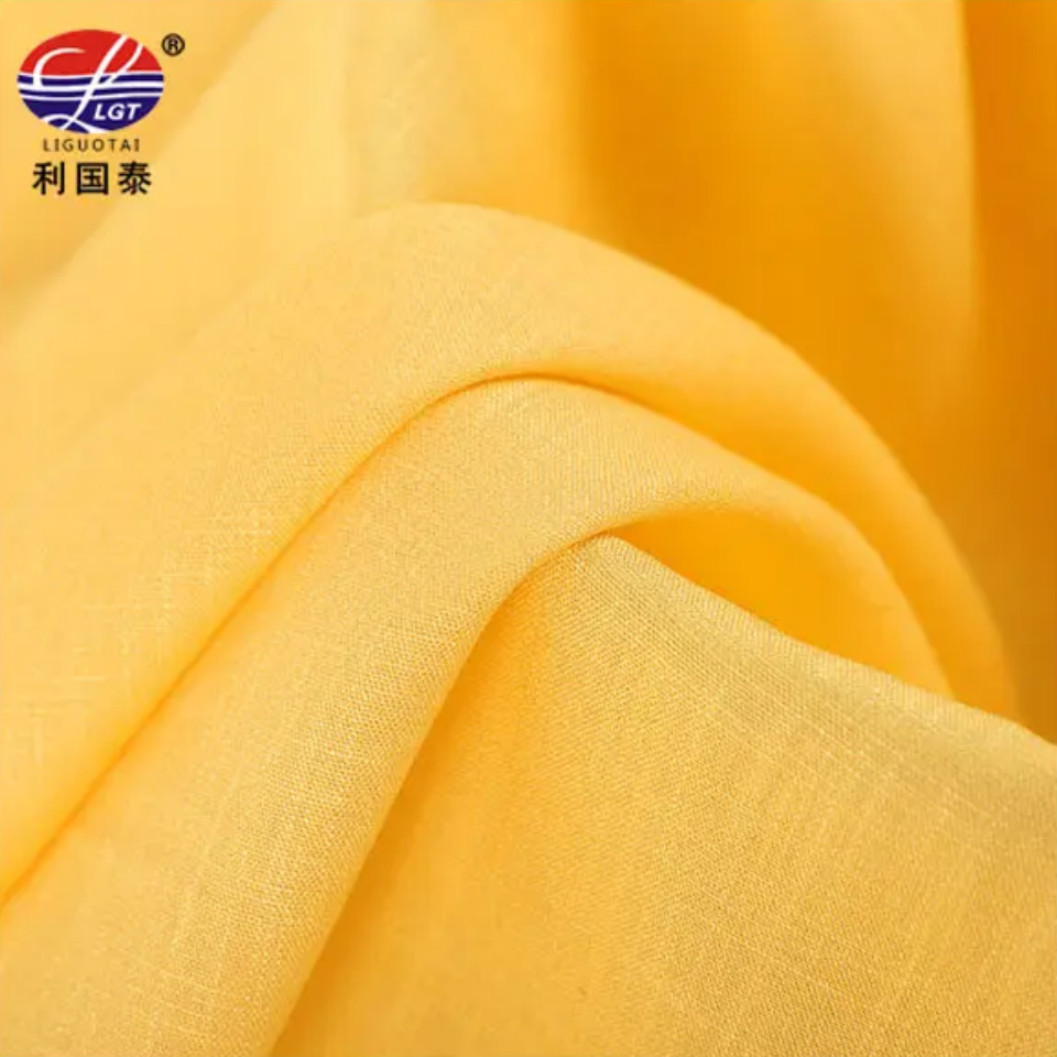 Custom 130gsm 80% Viscose 20% Nylon Blend Fabric Linen Feeling Rayon Viscose/nylon Fabric Wholesale