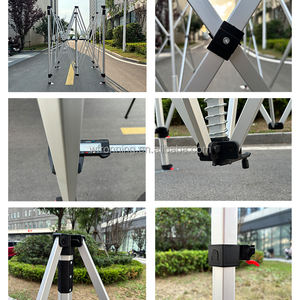 朗宁斯塔铝钢框架贸易展览帐篷户外活动广告折叠定制食品<span class=keywords><strong>3</strong></span>*3m 10*10英尺帐篷出售 - Product Image 5