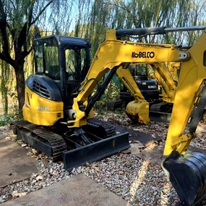 Excavadora Kobelco de Segunda Mano de 3.5 Toneladas SK35SR, Ideal para Sitios Urbanos y Trabajos de Excavación Pequeña - Product Image 1