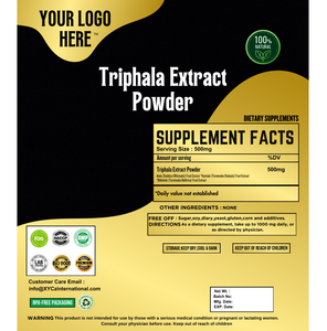 Qualité supérieure 100% poudre d'extrait de racine de Triphala pure et naturelle prix de gros culture sauvage - Product Image 2