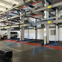Tour rotative automatique multi-niveaux Système de stationnement intelligent Parking en acier Casse-tête coulissant de levage Équipement automobile d'extérieur