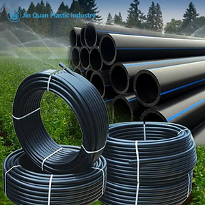 China fabriek groothandelsprijs JinQuan merk PE100 ISO/CE gecertificeerd 16mm hoge druk flexibele duurzame 1/2 inch HDPE buis - Product Image 6