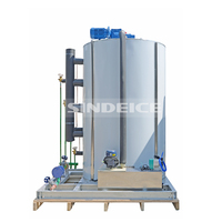 Prix usine Machine à glace en paillettes 15 tonnes Évaporateur résistant à l'eau salée et aux chocs pour l'industrie pêchère