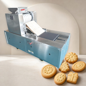 Multi Function Crisp <b>Biscuit</b> Cookie Making <b>Machine</b> Sesame Peach Moulding <b>Machine</b> with High Productivity for Bakery Use - Product Image 1