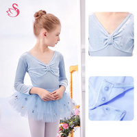 Automne hiver Performance porter pour femmes enfants bébés à manches longues danse chinoise uniforme Ballet pratique porter pour