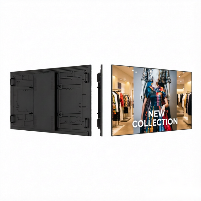 43-86" Ultra-Thin LCD Digital Signage Slim Bezel Commercial Poster Display Indoor Elevator/Advertising Screen for Retail/Office