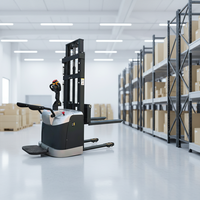 Gerbeur électrique haute performance de 2 tonnes avec une productivité de levage de 120 mm/s